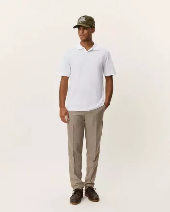 Pique Polo White - Les Deux