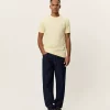 Nørregaard Contrast T-Shirt Pale Banana - Les Deux