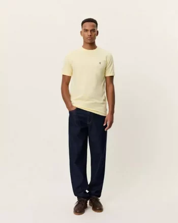 Nørregaard Contrast T-Shirt Pale Banana - Les Deux