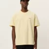 Cole Mini Blake T-Shirt Pale Banana Yellow - Les Deux