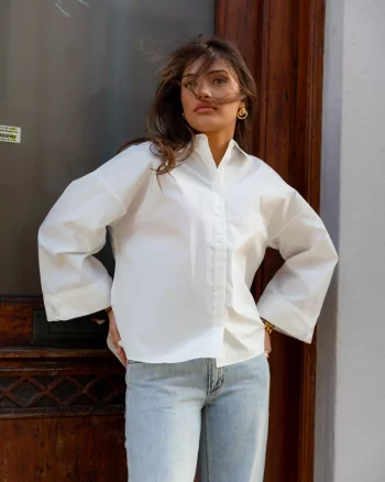 Stephanie Shirt White - Urban Pioneers