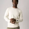 Costa Crew Neck Sweat Ecru - Mos Mosh