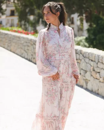 Violetta Maxi Dress Rosalia - Love Lolina