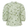Kate Shirt Forest Green/White - A View