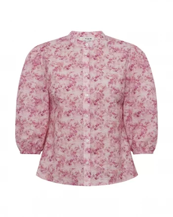 Kate Shirt Forest Rose/Hot Pink - A View