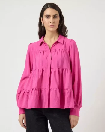 Yaspala LS Shirt Rose Violet - Yas