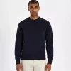 Greyson Merino Knit Dark Navy - Les Deux