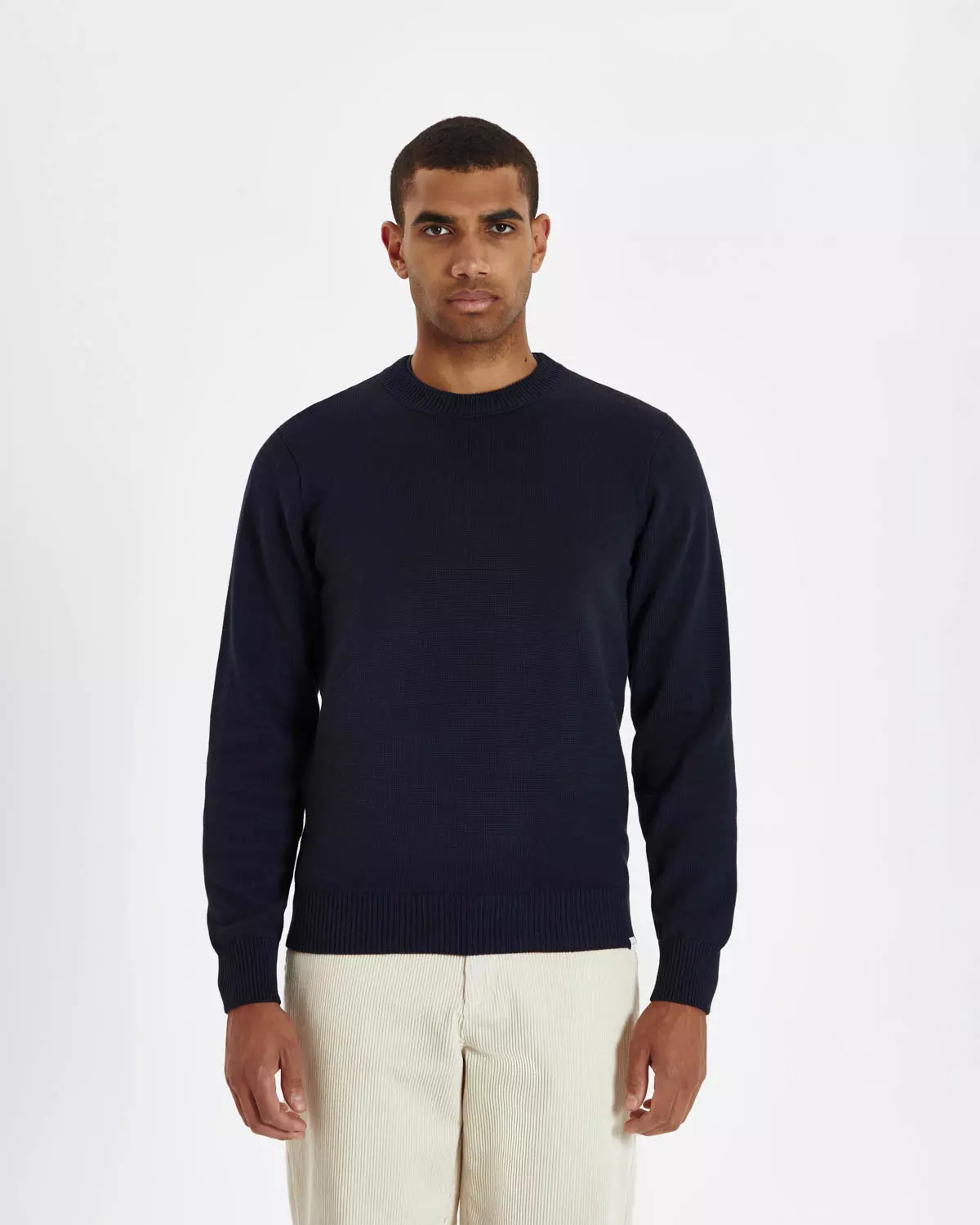 Greyson Merino Knit Dark Navy - Les Deux