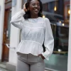 Clarise Blouse Sugar Black Dot - Mbym