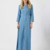 Yassavanna Chambray Dress Skyway - Yas