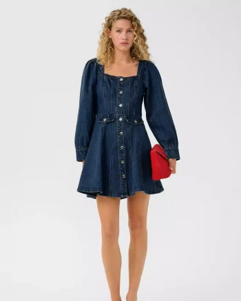 Samia Dress Indigoblue - Gestuz