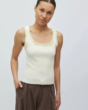 Elinne Knit Ivory Yellow - Mbym