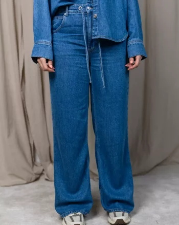 Irvine Denim Jeans Denim Blue - Second Female