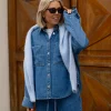 Irvina Denim Shirt Denim Blue - Second Female