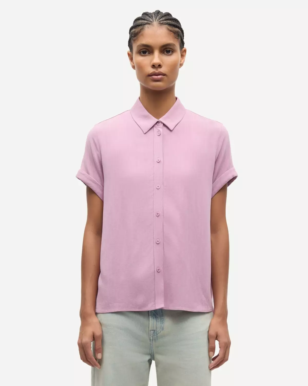 Samajana SS Shirt Orchid Haze - Samsøe Samsøe