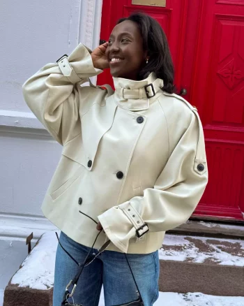 Avic Short Trench Anchient Scroll - Gestuz