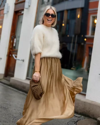 Caisa Skirt Camel - From Paris With Love