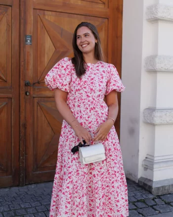 Yascolea SS Ankle Dress Pristine - YAS