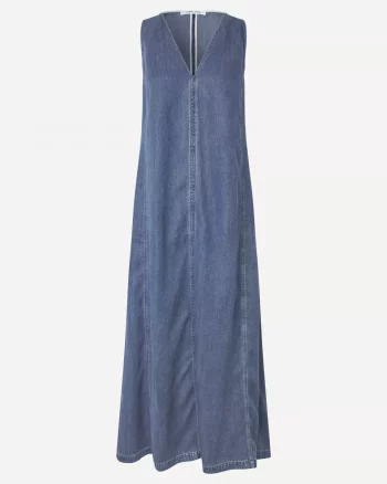 Saskylar Dress Medium Denim Blue - Samsøe Samsøe