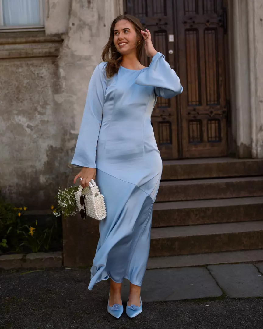 Sanne Dress Soft Chambray - Urban Pioneers