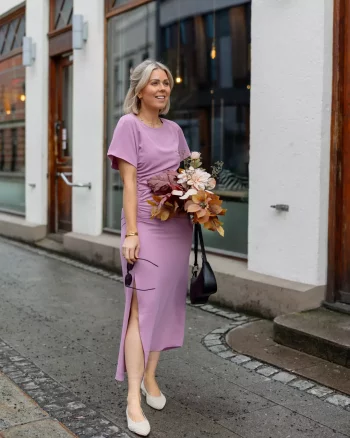 Saalbero Dress Orchid Haze - Samsøe Samsøe