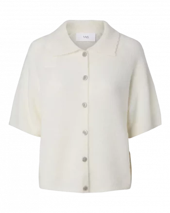 Yasdura Knit Cardigan Pristine - YAS