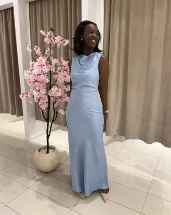 Florentina Dress Soft Chambray - Urban Pioneers