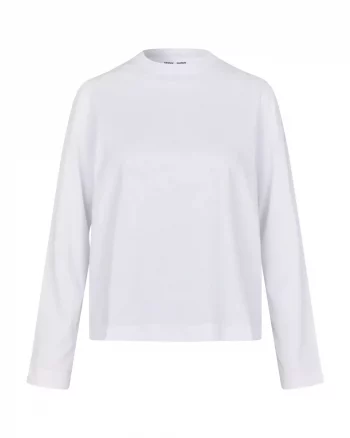 Sacamino LS T-Shirt White - Samsøe Samøe