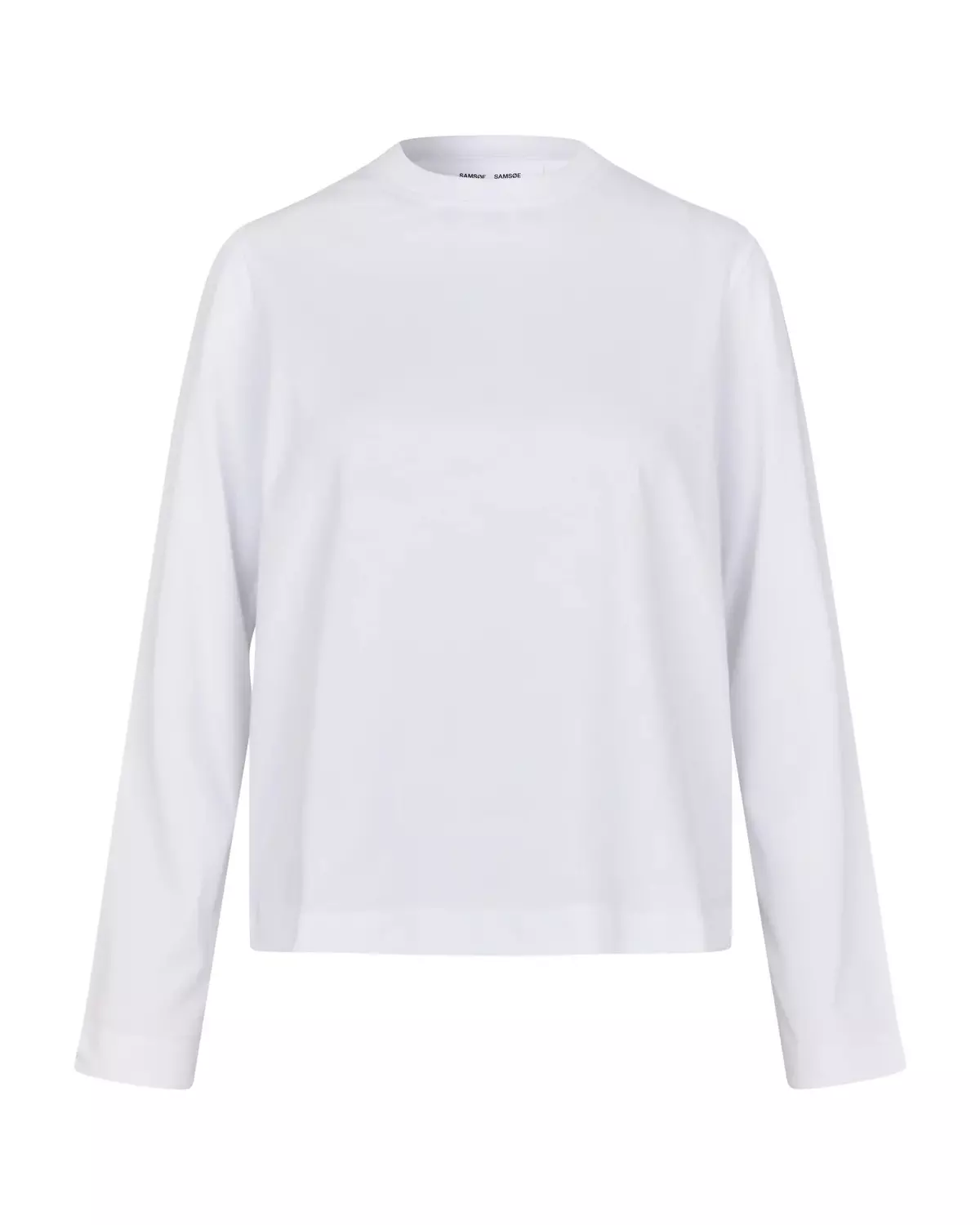 Sacamino LS T-Shirt White - Samsøe Samøe