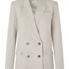 Frida Blazer 085 Silver Sand Melange - Five Units