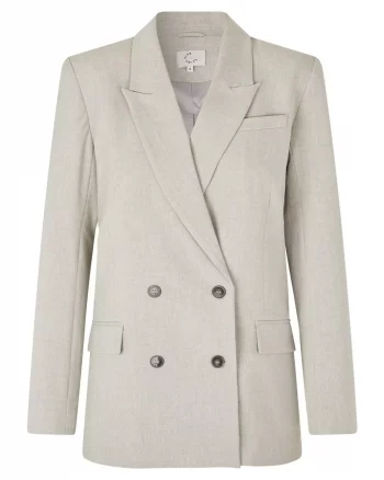 Frida Blazer 085 Silver Sand Melange - Five Units