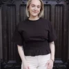 Dray Boxy Smock Tee Dark Brown - Neo Noir