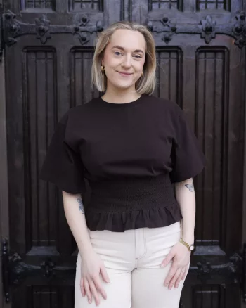 Dray Boxy Smock Tee Dark Brown - Neo Noir