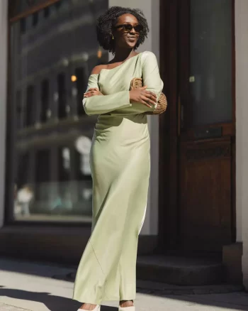 Montana Dress Sage Green - Urban Pioneers