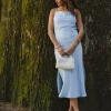 Yasthea Strap Long Dress Skyway - Yas