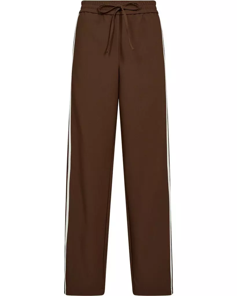 Augusta Sporty Pant Dark Brown - Ivy Copenhagen