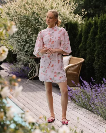 Bonnie Dress Pink Floral - Secrets By B