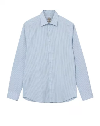 Manny Stripe Shirt Flint Stone - Mos Mosh