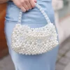 Pearly Pop Bag White/Light Blue- Sui Ava