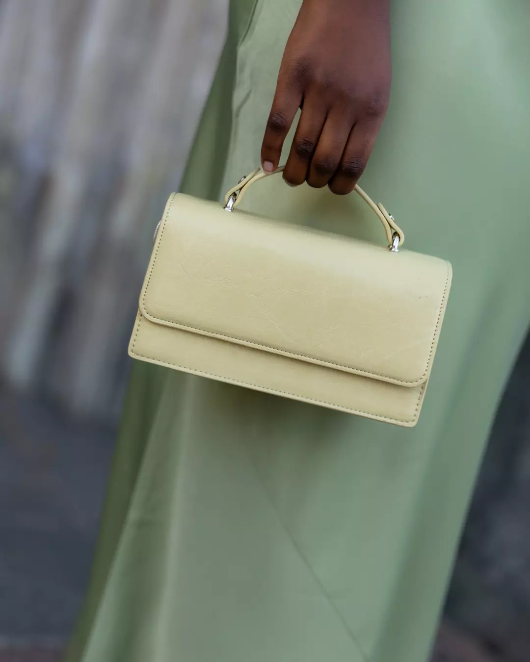 Aria Glossy Stucture Matcha Green - Hvisk