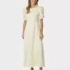 Benuti Solid Dress Light Yellow - Neo Noir