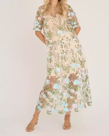 Fuschia Skirt Rose/Blue - A-View