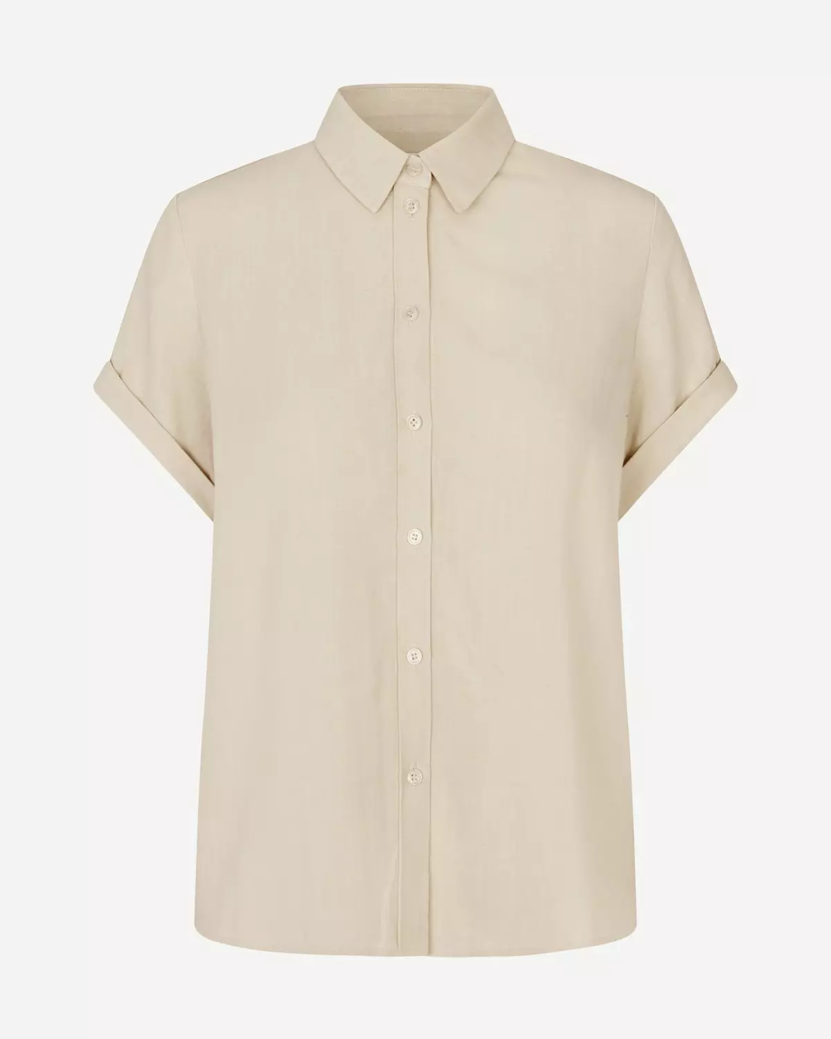 Samajana SS Shirt Bone White - Samsøe Samsøe