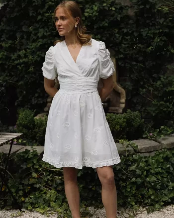 Aurelie Dress White - Secrets By B