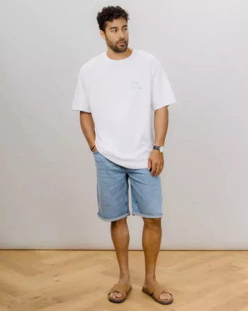 Change Denim Shorts Light Blue - Urban Pioneers