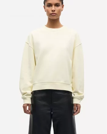 Savan Sweat Ethereal Green Pigment - Samsøe Samsøe