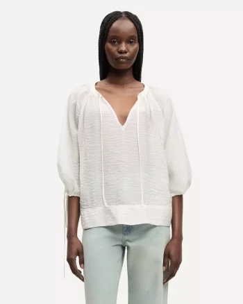 Samateran Blouse Egret - Samøse Samsøe