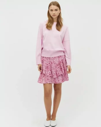Vildea Skirt Lynx Print Pink - MbyM