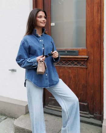 Sophia Denim Shirt - From Paris With Love