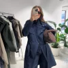 Trench Coat Ombre Blue - Aleksander Of Norway